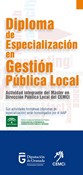 Diploma de especialización en gestión pública local (V edición)